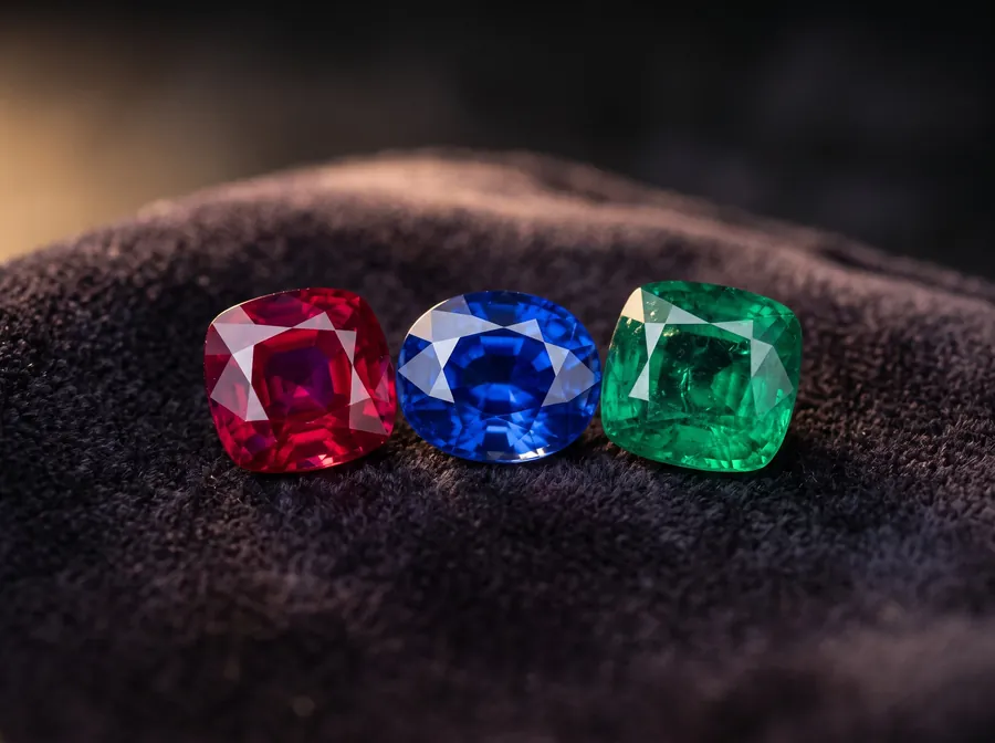 The Big Three: Ruby, Sapphire and Emerald
